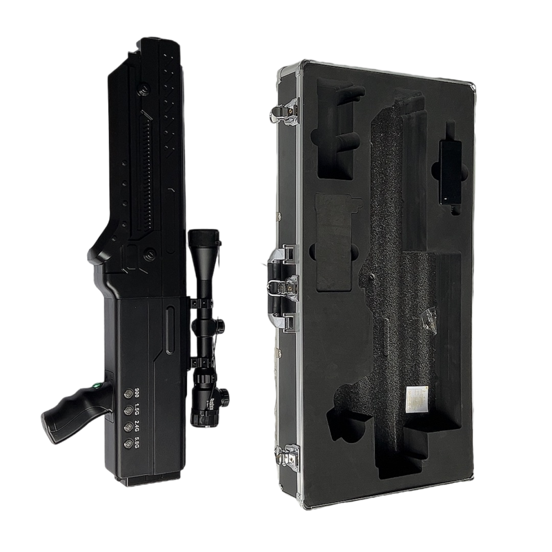  宽城手持便携式枪型低空防御反制四通道A型