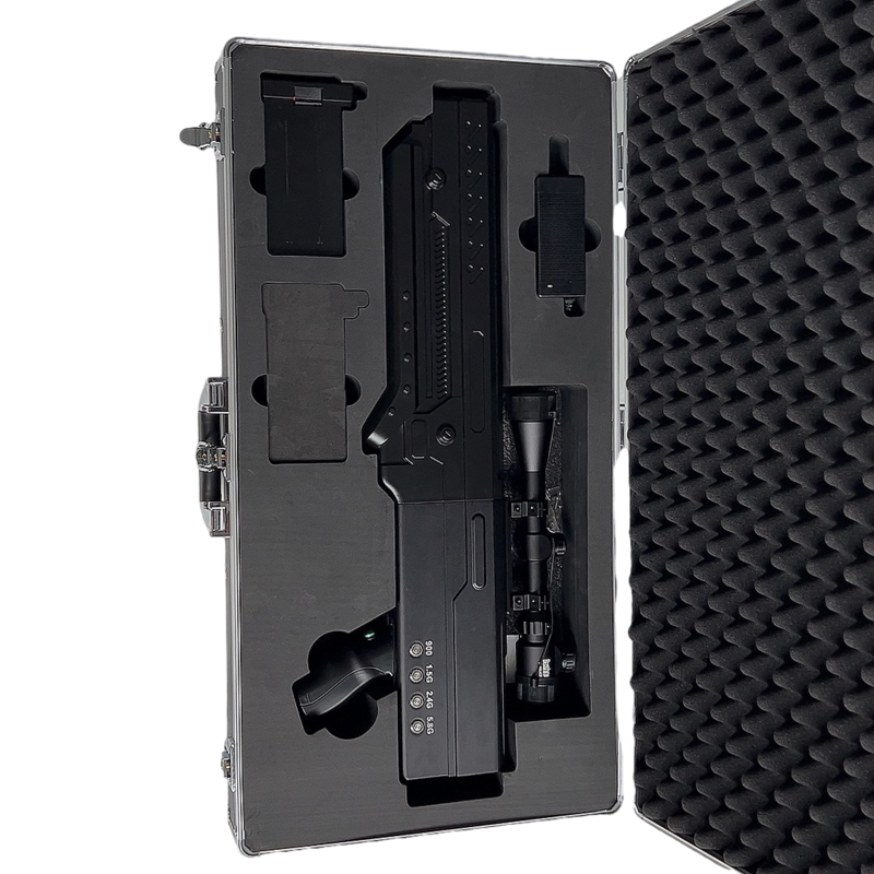  宽城手持便携式枪型低空防御反制四通道B型